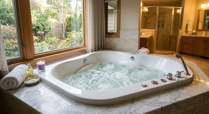 Large Bathtub Installation in Manchester, NH